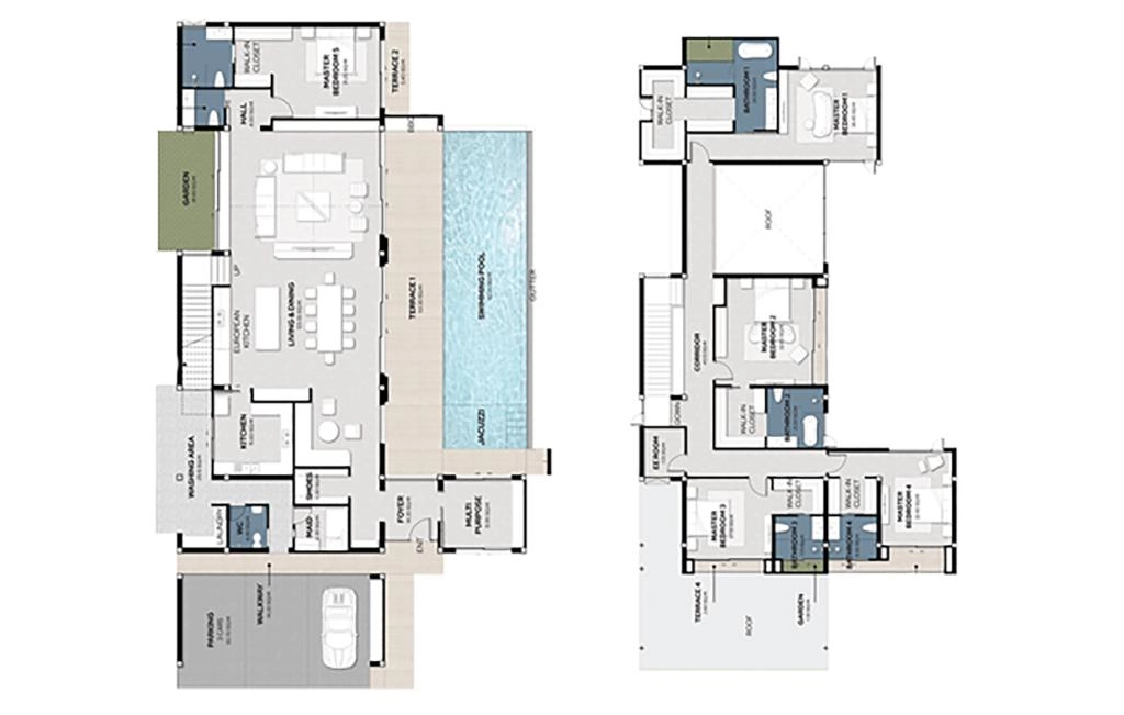 Five-bedroom villa Serenity Type