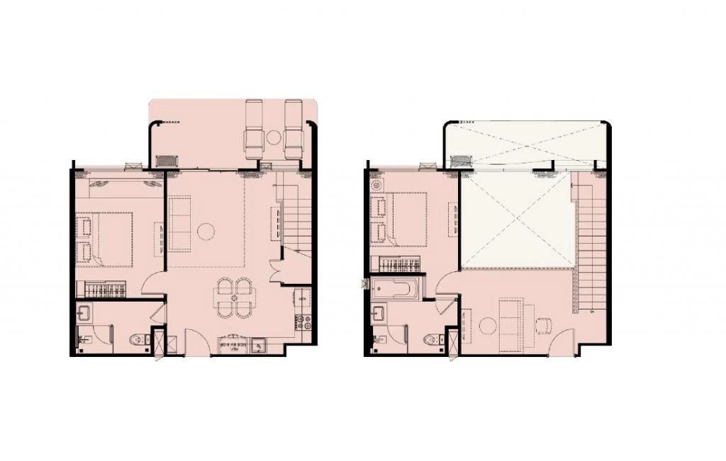 Двуспальные апартаменты тип 2Bed-DPAC