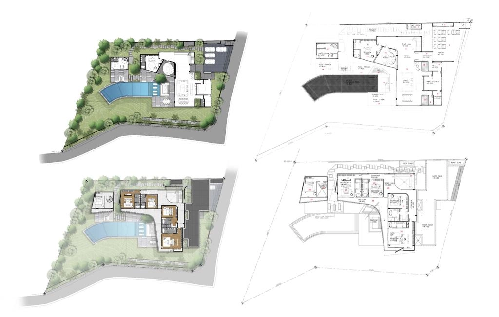 Villa with six bedrooms