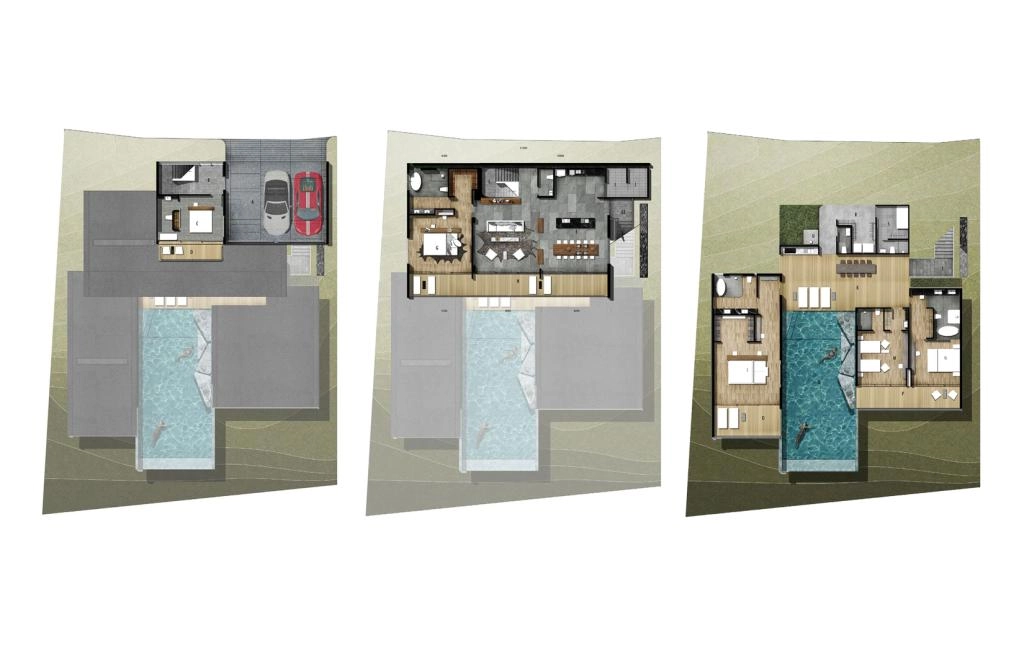 Five-bedroom villa type HOUSE 1