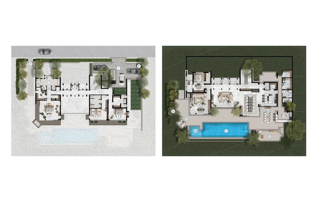 Four-bedroom Villa Type C2