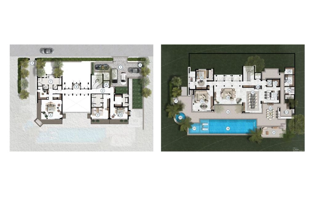 Villa with four bedrooms type D2