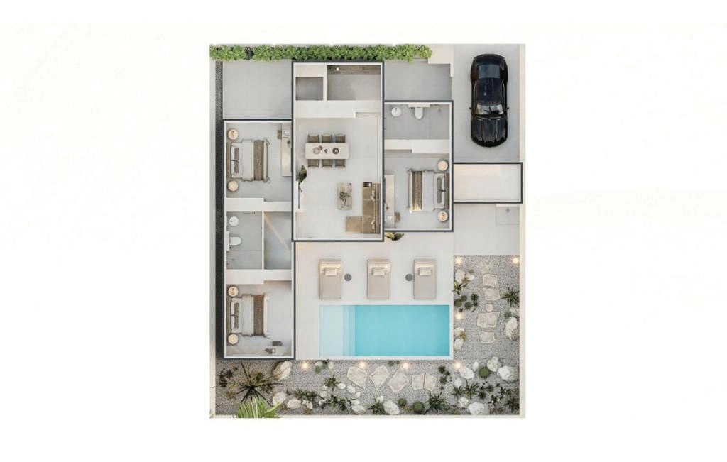 Villa with three bedrooms type PALAS MAX