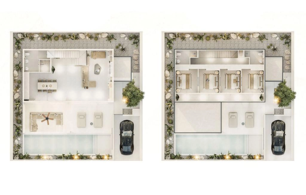 Villa with four bedrooms type QUATTRO