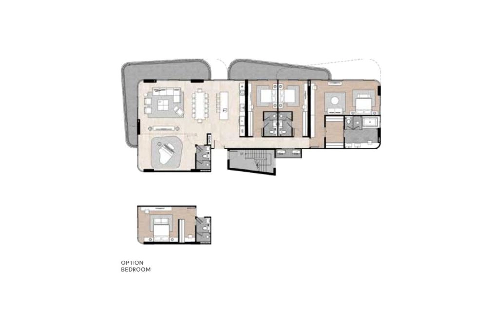 Four-bedroom apartment type G
