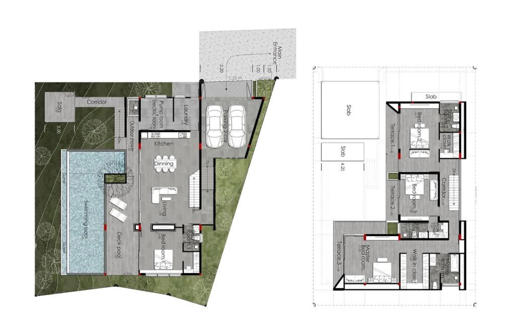 Villa with four bedrooms