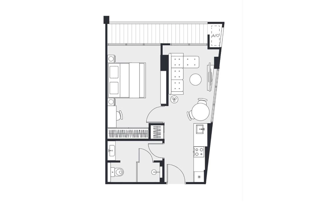 One-bedroom apartment