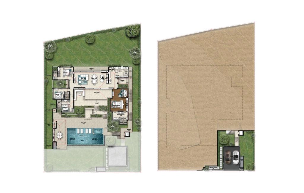 Villa with four bedrooms type 4C.7