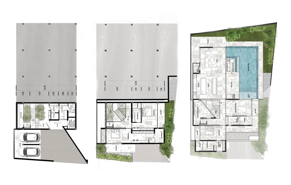 Villa with five bedrooms type D
