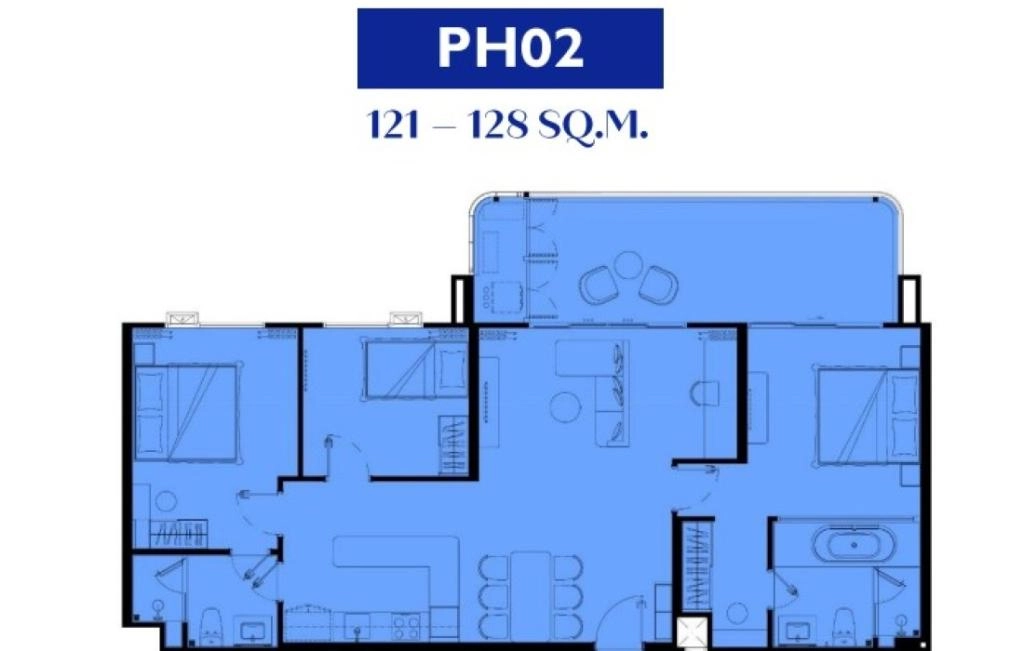 2 Bedroom Plus Penthouse
