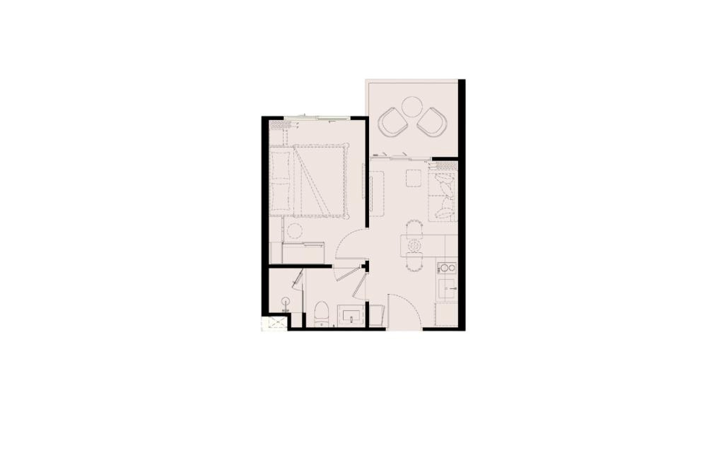 一居室公寓M型
