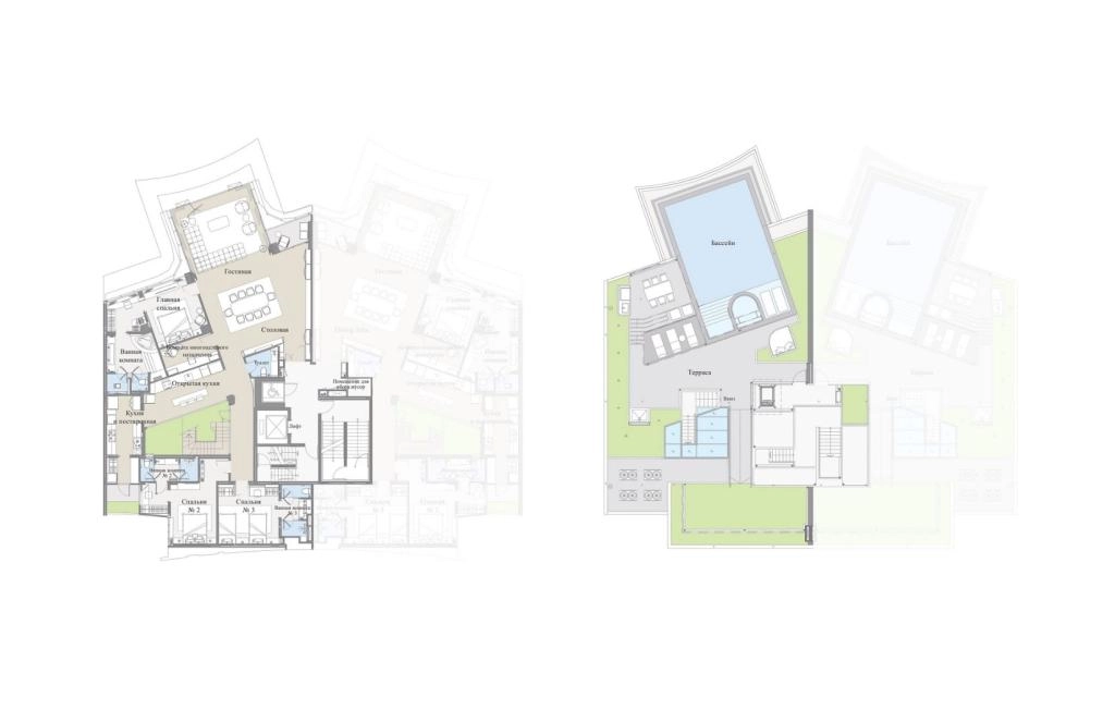 Penthouse de tres dormitorios