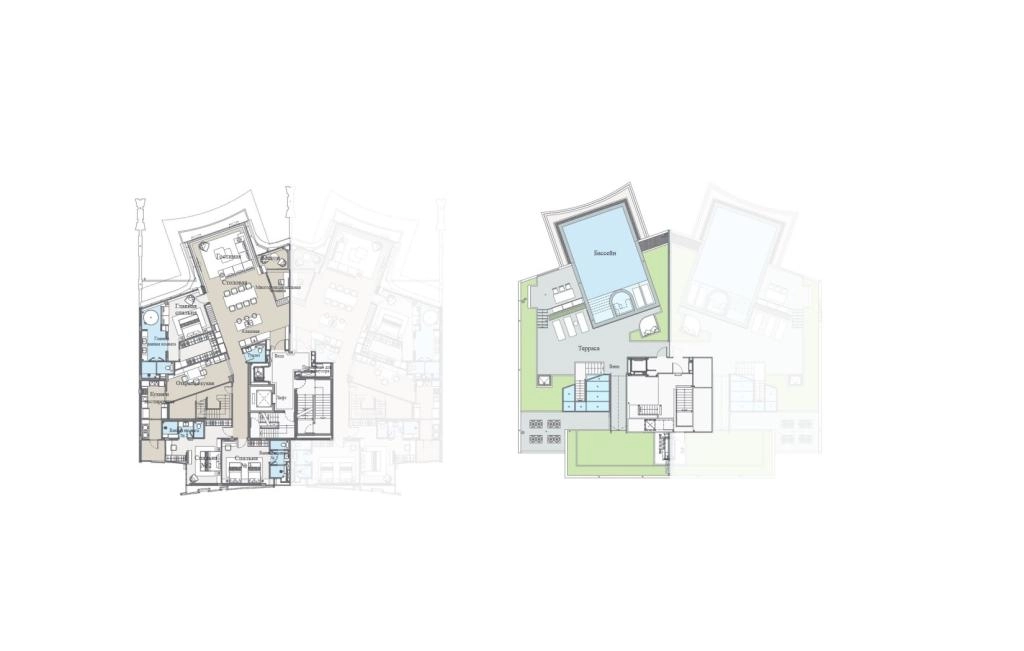 Penthouse de tres dormitorios