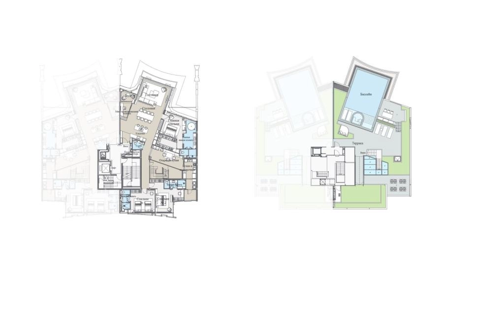 Penthouse de tres habitaciones