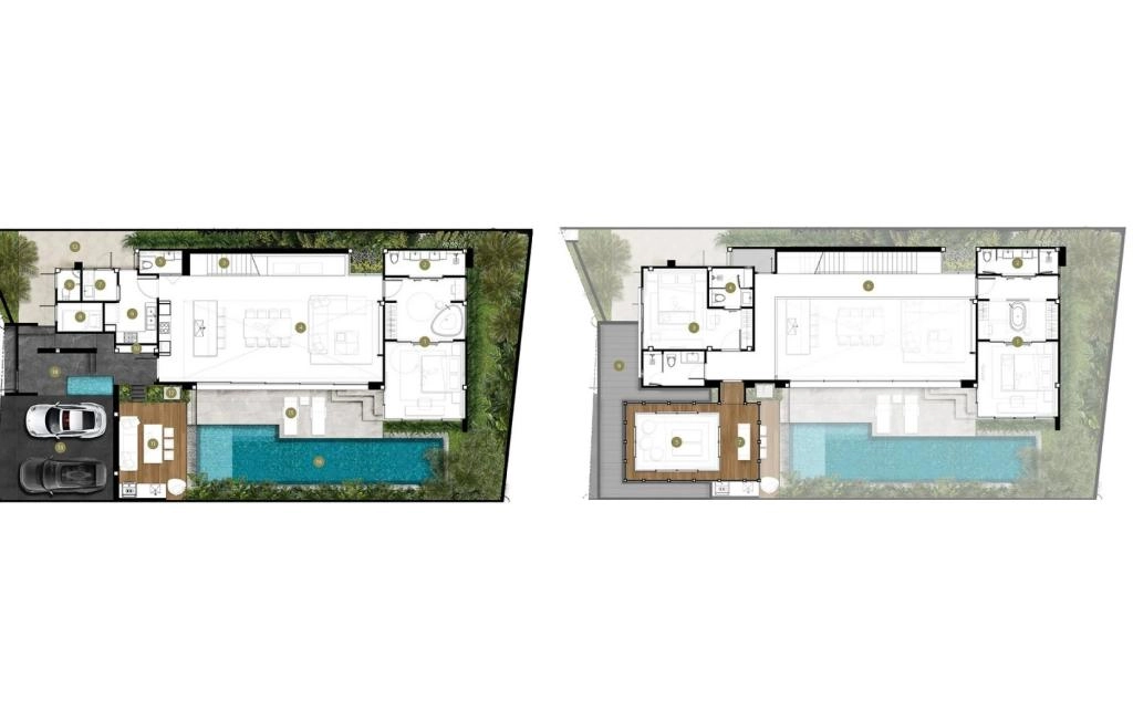 Villa mit vier Schlafzimmern