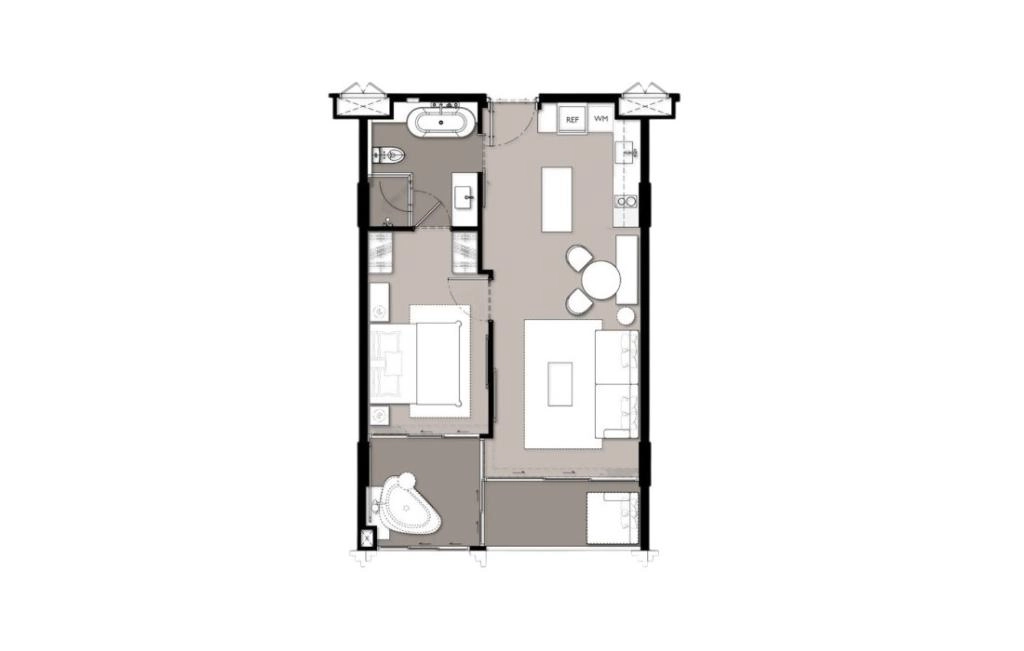 Einzimmerwohnung