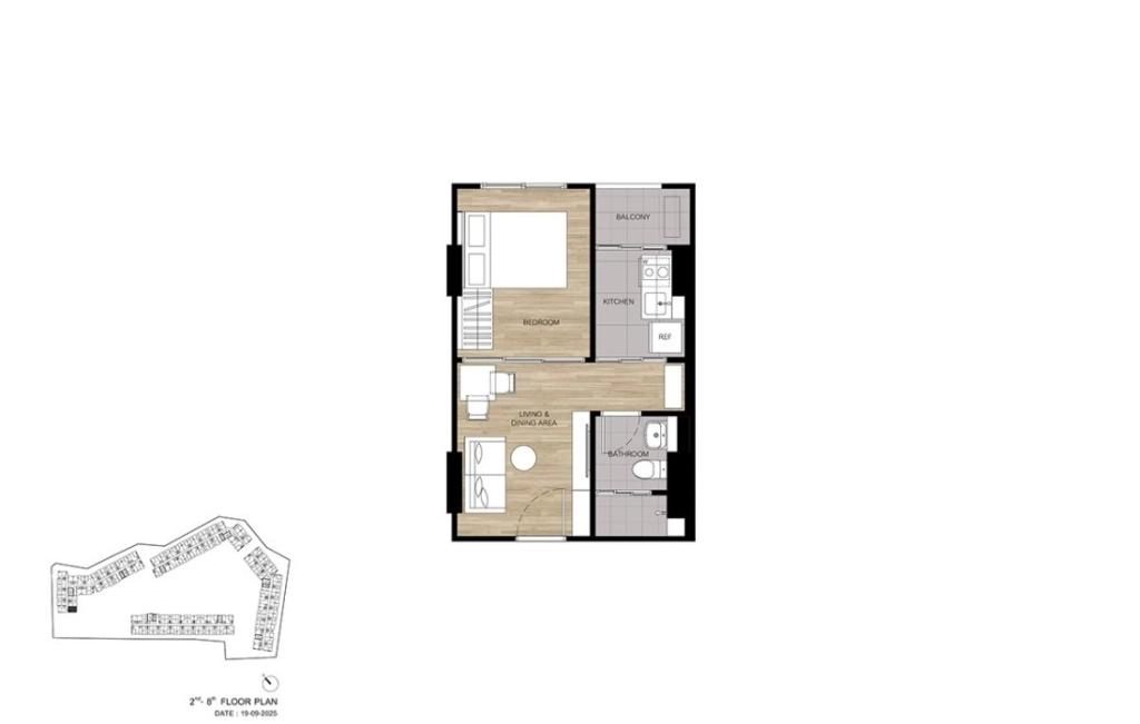 Einzimmerwohnung