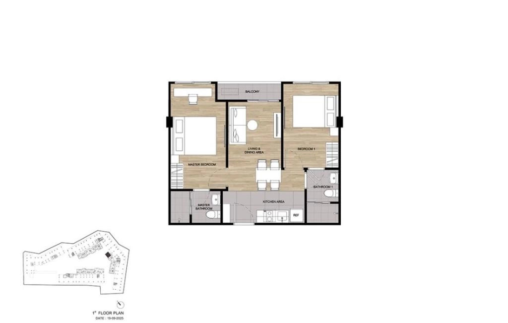 Zweizimmerwohnung