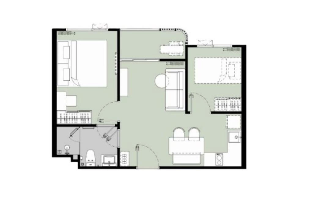 Einzimmerwohnung