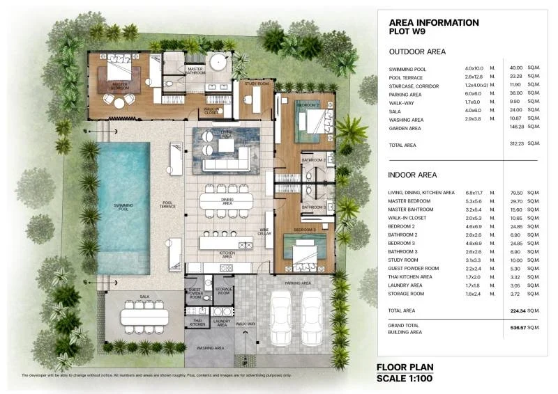W9 · 3 bedrooms + additional room