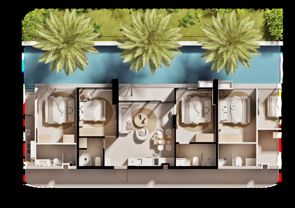 Zwei Schlafzimmer · C103