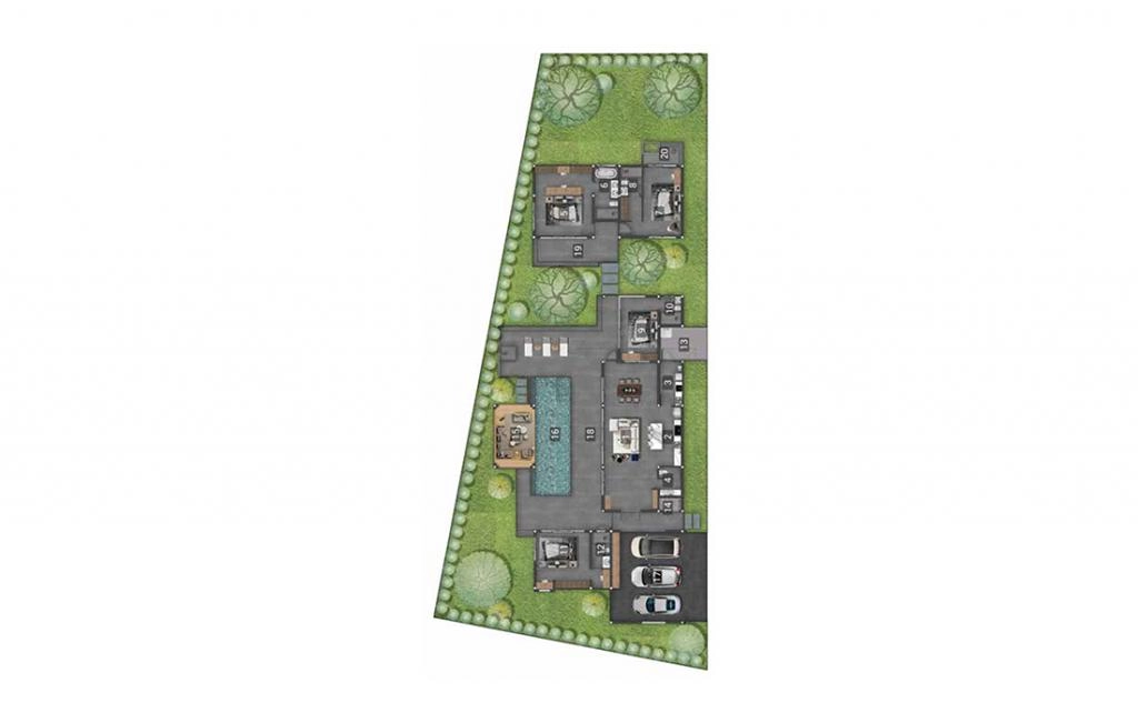 Villa with four bedrooms type B3
