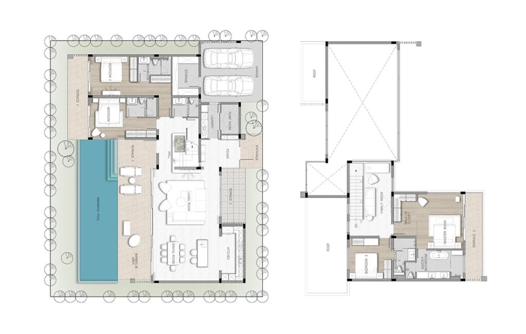 Villa with four bedrooms type B