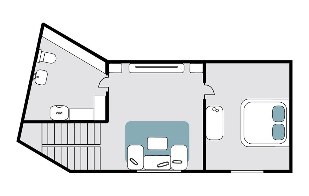 3-bedroom penthouse apartment type L6