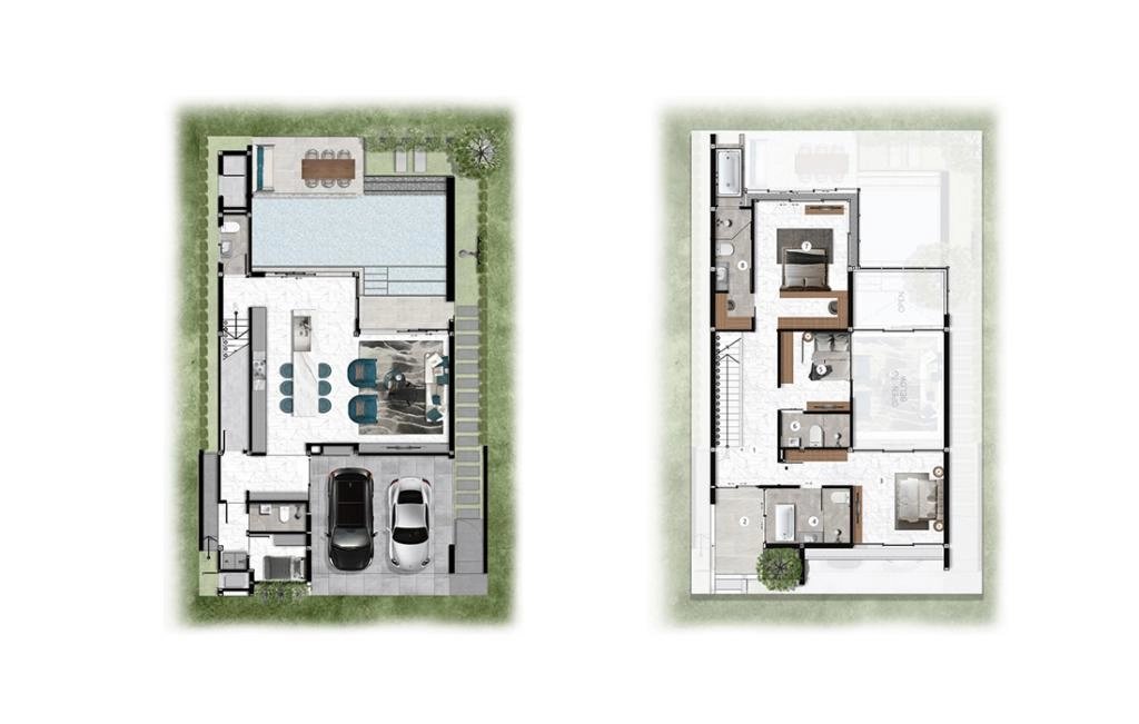 Villa with four bedrooms type B