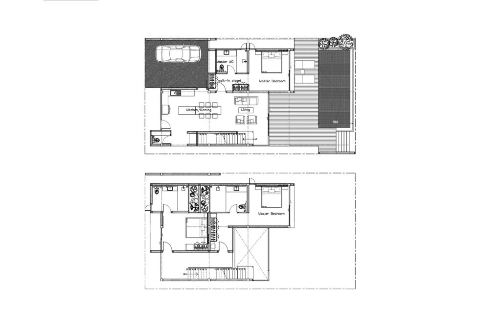 Three-bedroom villa type A