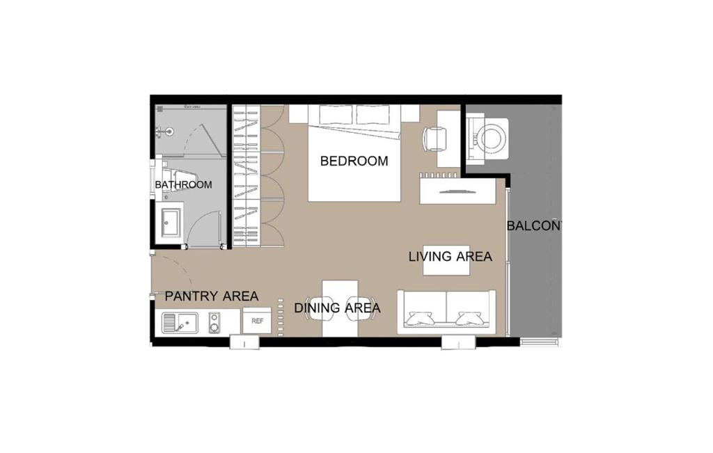 Studio apartment type G3