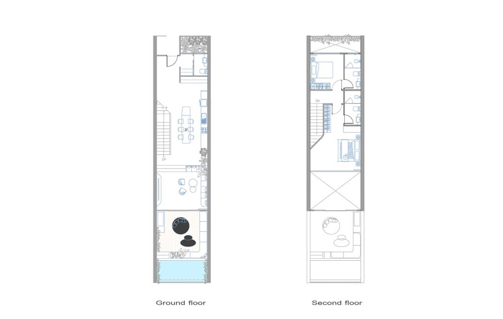 Двуспальные апартаменты тип DUPLEX-2BR