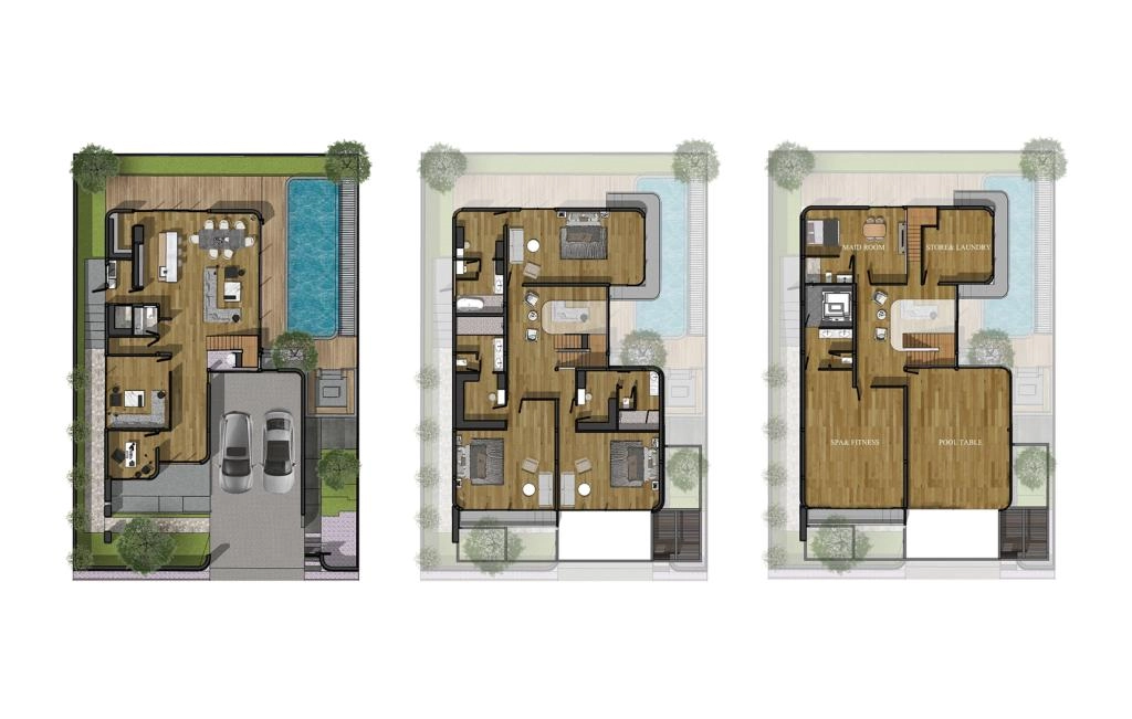 Three-bedroom villa type B Oasis