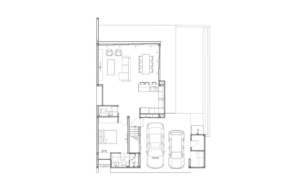 Three-bedroom villa type D2