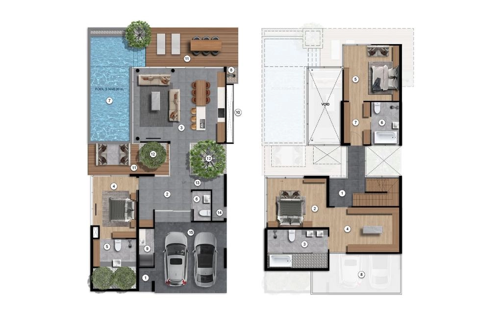 Four-Bedroom Villa Type B