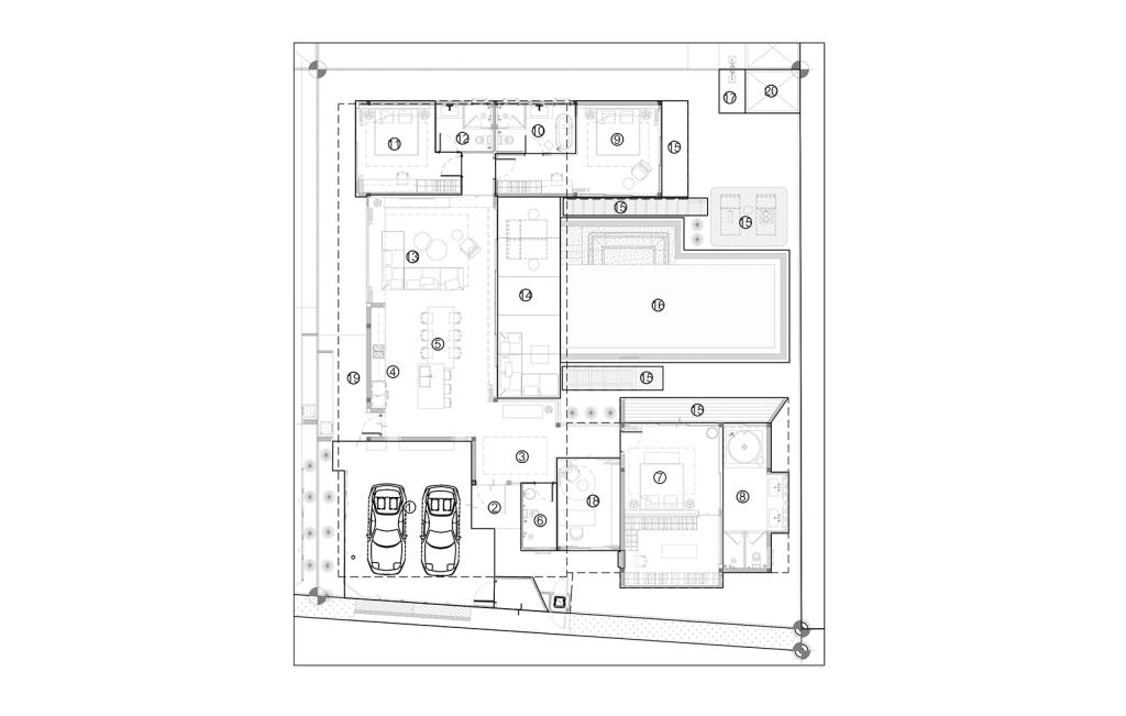 Villa avec trois chambres type A2
