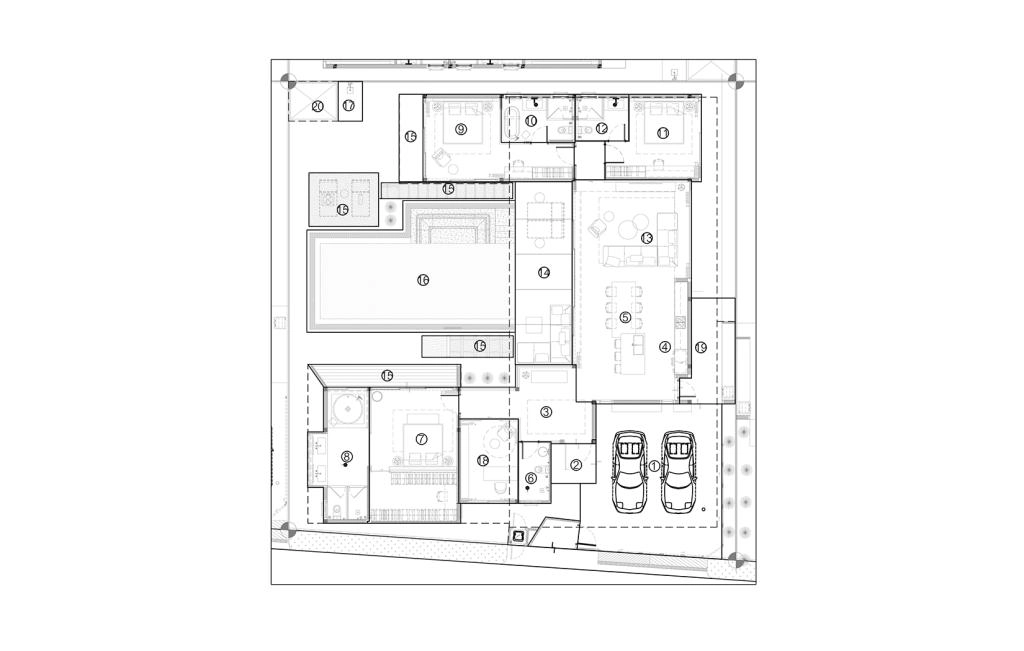 Villa avec trois chambres type A3