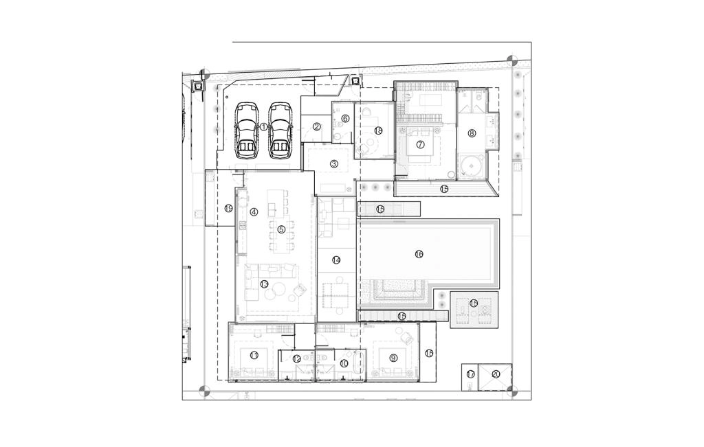 Villa avec trois chambres type A4