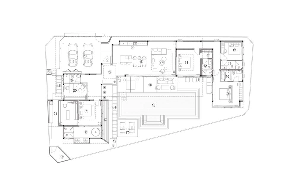 Villa de quatre chambres type D