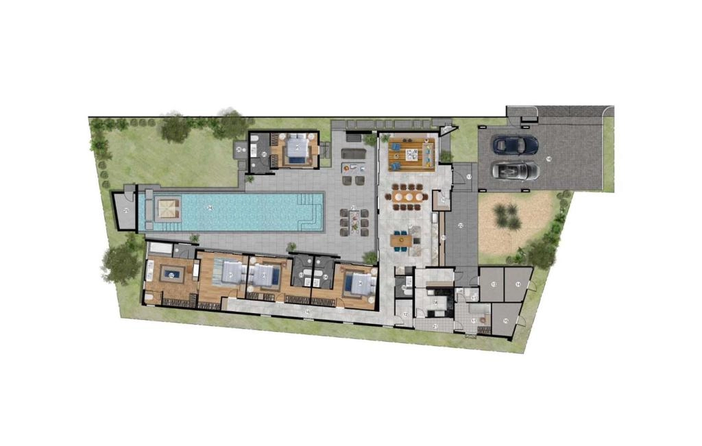 Four-bedroom villa type Amanda