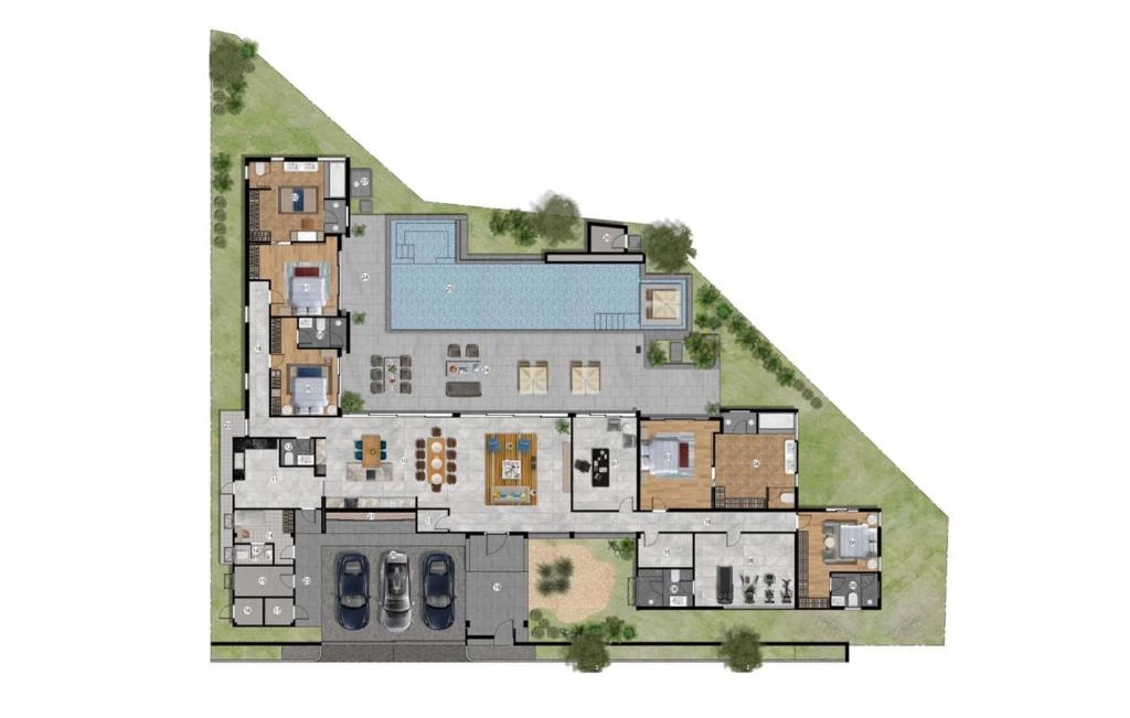 Villa with four bedrooms type Vanessa