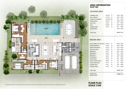 W2 W2 · 3 bedrooms + additional room The Wynn