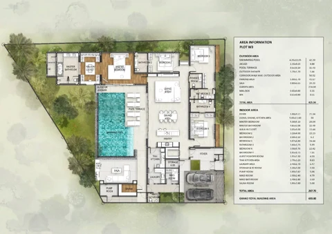 W3 · 4 bedrooms + additional room #W3