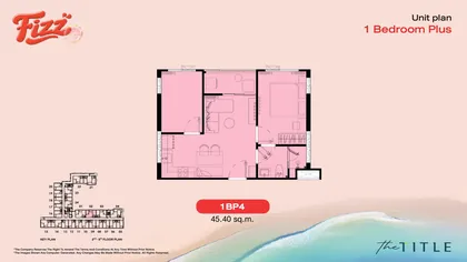 Ein Schlafzimmer Plus · 1BP4 #A402