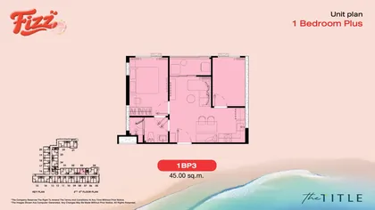 Ein Schlafzimmer Plus · 1BP3 #A203