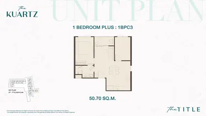 One bedroom Plus · 1BPC3 #A704