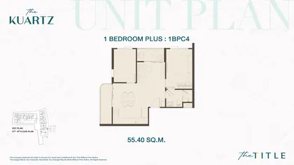 One bedroom Plus · 1BPC4 #B206