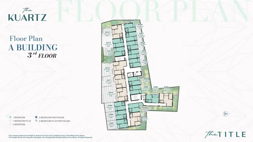 One bedroom · 1BMC1 · 32.60 m² (floor plate) #A607