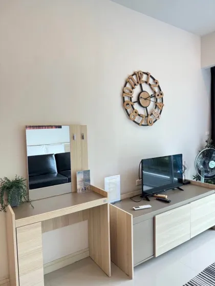 Appartement 1 chambre 1 salle de bain à Karon avec vue jardin