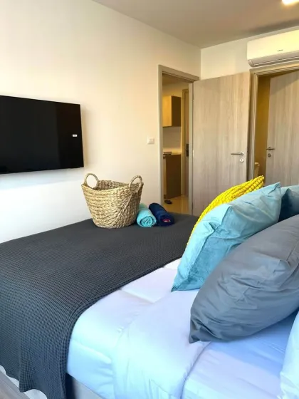 Современная квартира с 2 спальнями в аренду в Dcondo Reef, Kathu, Пхукет